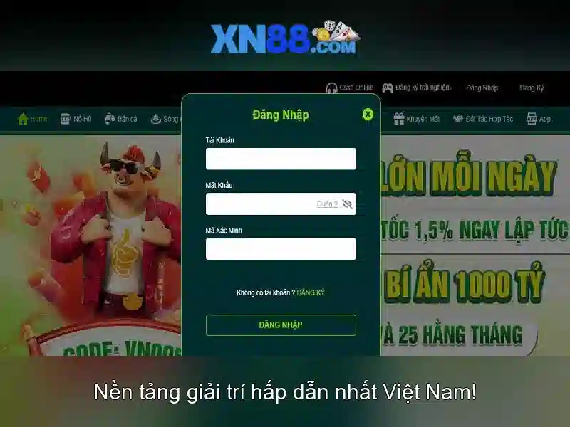 Hình minh họa quy trình đăng nhập xn88